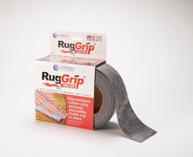 Optimum Technologies Lok Lift Rug Gripper for Runners, 4 Inch by 25 Feet.  The Original Slip Resistant Rug Solution